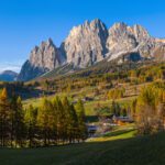 Autumn Cortina d'Ampezzo environs, Italy Dolomites